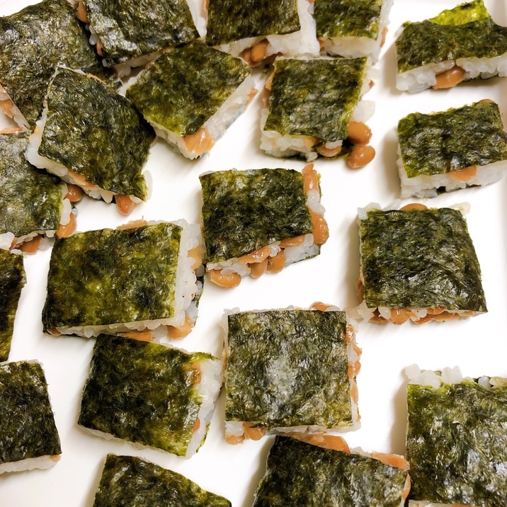 離乳食 幼児食 納豆のりサンド レシピ 作り方 By なおのり 楽天レシピ 離乳食 幼児食 納豆のりサンド レシピ 作り方 By なおのり 楽天レシピ